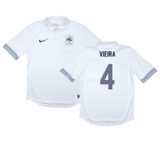 France 2012-13 Away Shirt (Excellent) (VIEIRA 4)