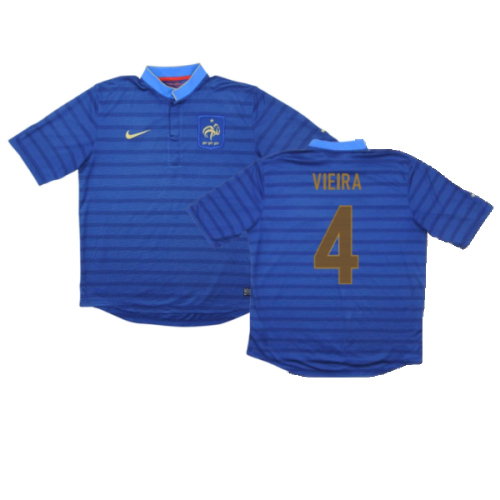 France 2012-13 Home Shirt (M) (Excellent) (VIEIRA 4)