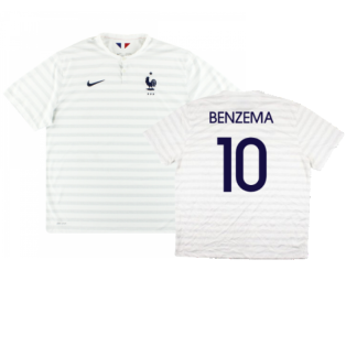 France 2014-15 Away Shirt (Very Good) (Benzema 10)
