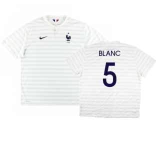 France 2014-15 Away Shirt (Very Good) (BLANC 5)