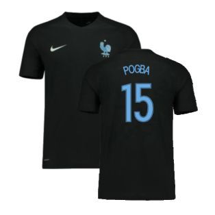 France 2017-18 Third Shirt (S) (Mint) (Pogba 15)