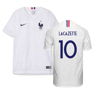 France 2018-19 Away Shirt (XL) (Good) (Lacazette 10)