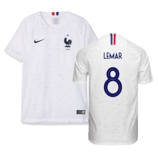 France 2018-19 Away Shirt (XL) (Good) (Lemar 8)