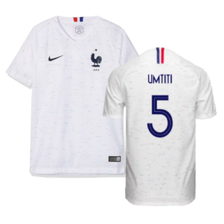 France 2018-19 Away Shirt (XL) (Good) (Umtiti 5)
