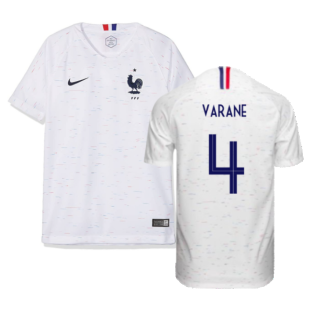 France 2018-19 Away Shirt (XL) (Good) (Varane 4)
