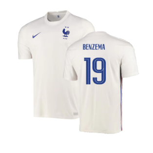 France 2020-21 Away Shirt (XXL) (Good) (Benzema 19)