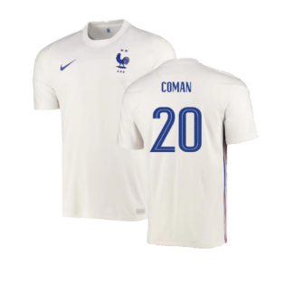 France 2020-21 Away Shirt (XXL) (Good) (Coman 20)