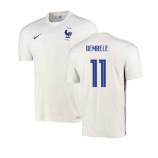 France 2020-21 Away Shirt (XXL) (Good) (Dembele 11)