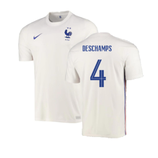 France 2020-21 Away Shirt (XXL) (Good) (Deschamps 4)
