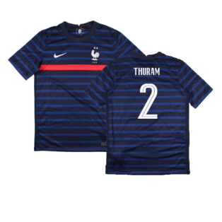 France 2020-21 Home Shirt (Mint) (Thuram 2)