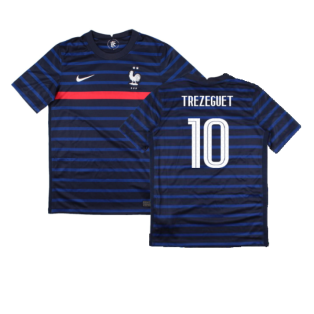France 2020-21 Home Shirt (Mint) (Trezeguet 10)