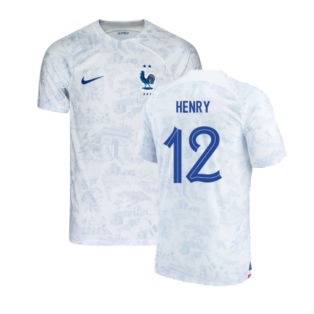 France 2022-23 Away Shirt (Mbappe #10) (Womens M) (Good) (HENRY 12)