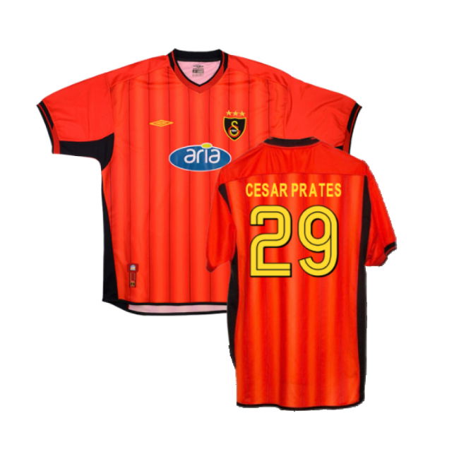 Galatasaray 2003-04 Third Shirt (XS) (Very Good) (Cesar Prates 29)