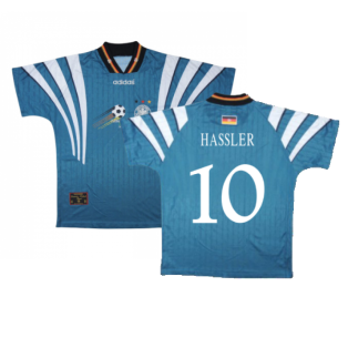 Germany 1996-98 Away Shirt (Excellent) (Hassler 10)