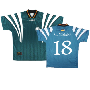 Germany 1996-98 Away Shirt (M) (Very Good) (Klinsmann 18)
