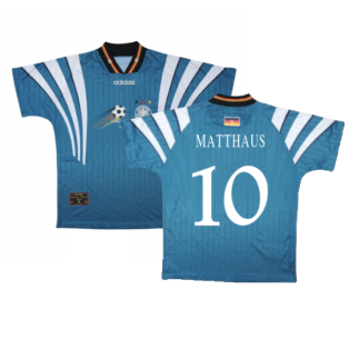 Germany 1996-98 Away Shirt (Excellent) (Matthaus 10)