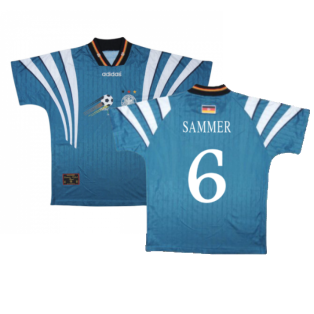 Germany 1996-98 Away Shirt (Excellent) (Sammer 6)