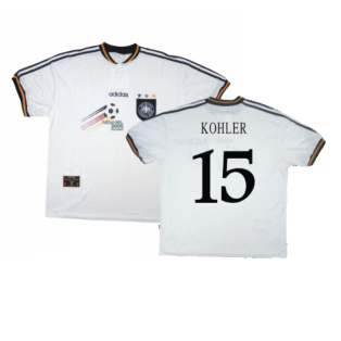 Germany 1996-98 Home WM06 Shirt (S) (Excellent) (Kohler 15)