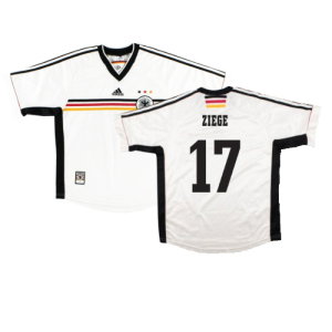 Germany 1998-00 Home Shirt (2XL) (Good) (Ziege 17)