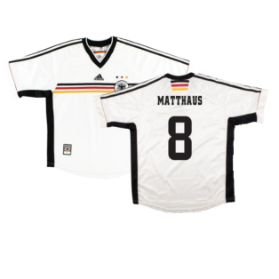 Germany 1998-2000 Home Shirt (XLB) (Good) (Matthaus 8)