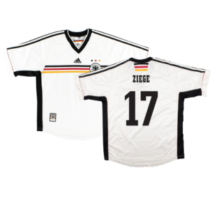 Germany 1998-2000 Home Shirt (XLB) (Good) (Ziege 17)