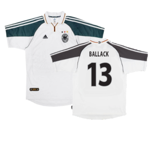 Germany 2000-2002 Home Shirt (2XL) (Good) (Ballack 13)