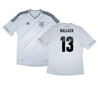 Germany 2012-13 Home Shirt (M) (Fair) (BALLACK 13)
