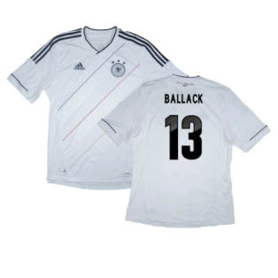 Germany 2012-13 Home Shirt (M) (Fair) (BALLACK 13)