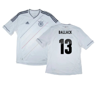 Germany 2012-13 Home Shirt (S) (Excellent) (BALLACK 13)