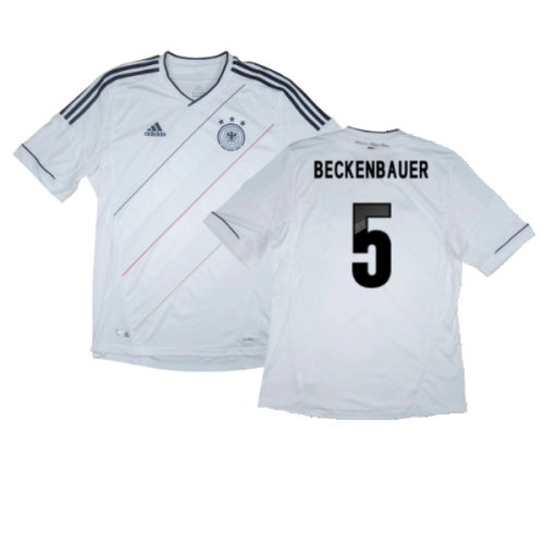 Germany 2012-13 Home Shirt (M) (Very Good) (BECKENBAUER 5)