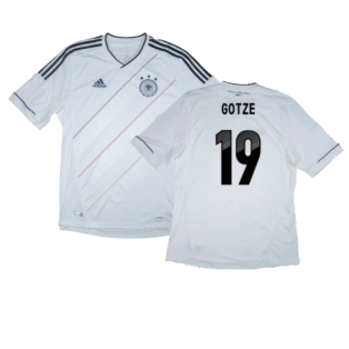 Germany 2012-13 Home Shirt (M) (Good) (Gotze 19)