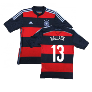Germany 2014-15 Away Shirt (XL) (Excellent) (Ballack 13)