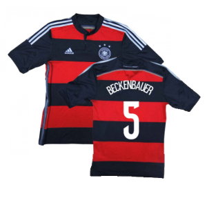 Germany 2014-15 Away Shirt (Excellent) (Beckenbauer 5)