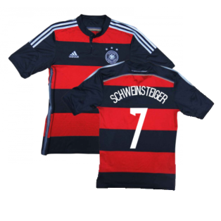 Germany 2014-15 Away Shirt (S) (Excellent) (Schweinsteiger 7)