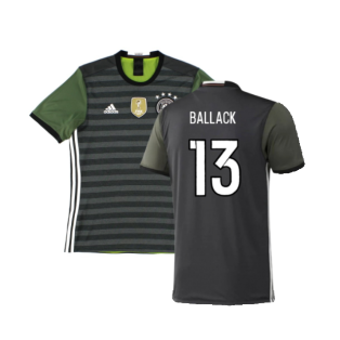 Germany 2016-17 Away Shirt (M) (Excellent) (Ballack 13)
