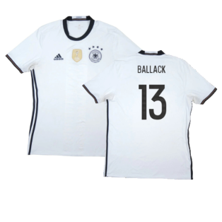 Germany 2016-17 Home Shirt (M) (Very Good) (Ballack 13)