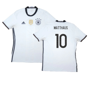 Germany 2016-17 Home Shirt (L) (Very Good) (Matthaus 10)