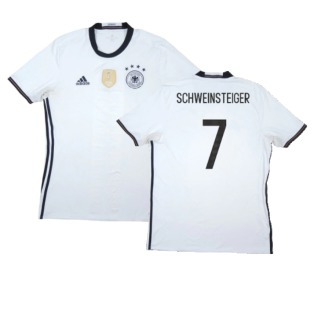 Germany 2016-17 Home Shirt (L) (Very Good) (Schweinsteiger 7)