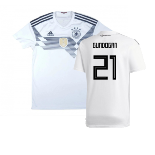 Germany 2018-19 Home Shirt (Very Good) (Gundogan 21)