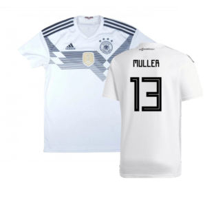 Germany 2018-19 Home Shirt (Very Good) (Muller 13)