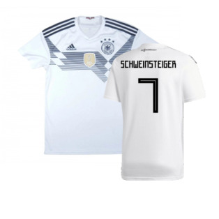 Germany 2018-19 Home Shirt (Very Good) (Schweinsteiger 7)