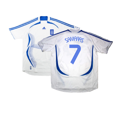 Greece 2006-07 Away Shirt (M) (Samaras 7) (Excellent)