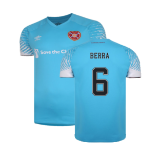 Hearts 2020-21 Away Shirt (S) (Berra 6) (Mint)