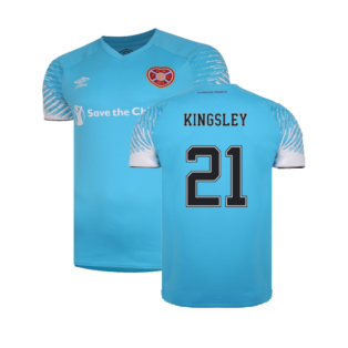 Hearts 2020-21 Away Shirt (S) (Kingsley 21) (Mint)