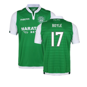 Hibernian 2017-18 Home Shirt (Excellent)