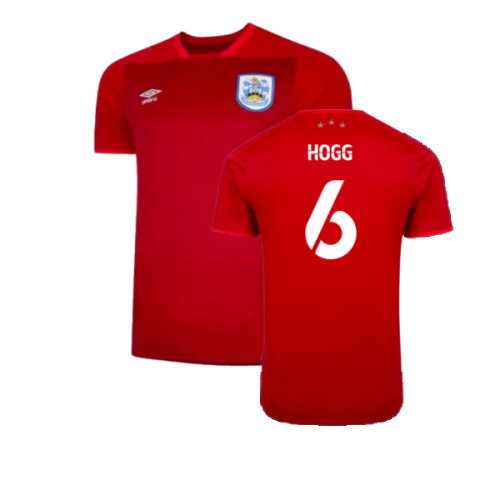 Huddersfield 2020-21 Away Shirt (XXL) (Mint) (Hogg 6)