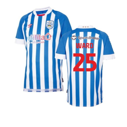 Huddersfield 2022-23 Home Shirt (XL) (WARD 25) (Mint)