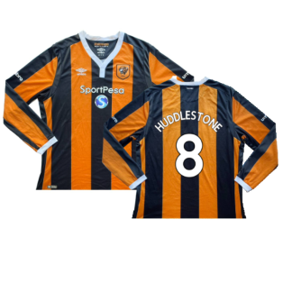 Hull City 2016-17 Long Sleeve Home Shirt (XXL) (Huddlestone 8) (Excellent)