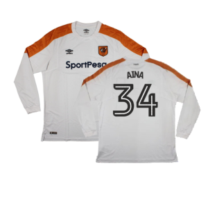Hull City 2017-18 Long Sleeve Away Shirt (XXL) (Excellent)