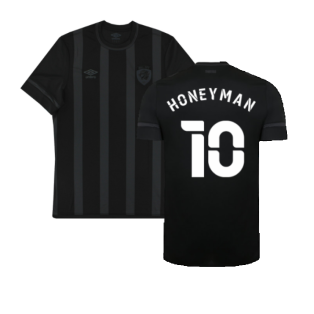 Hull City 2021-22 Away Shirt (Sponsorless) (L) (Honeyman 10) (Excellent)